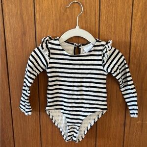 Zara Striped Baby Long Sleeve Onesie